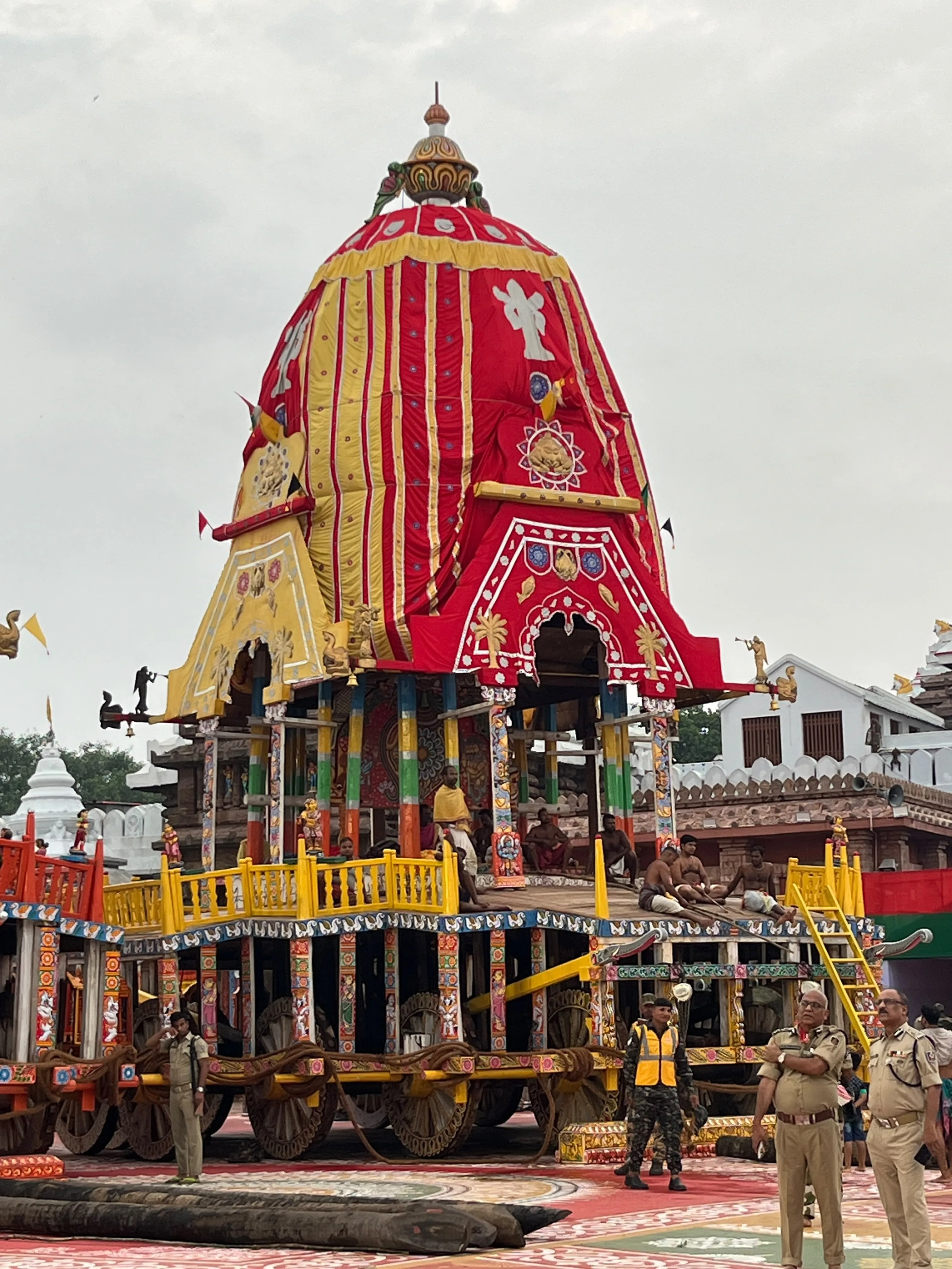 The sacred town of Puri